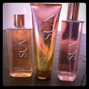 Bath & Body Works “In the sun” set